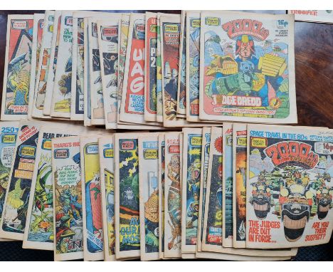 2000AD comics featuring Judge Dredd #193 to 221 and 229 to 250
