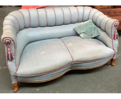 A Victorian two seater sofa 