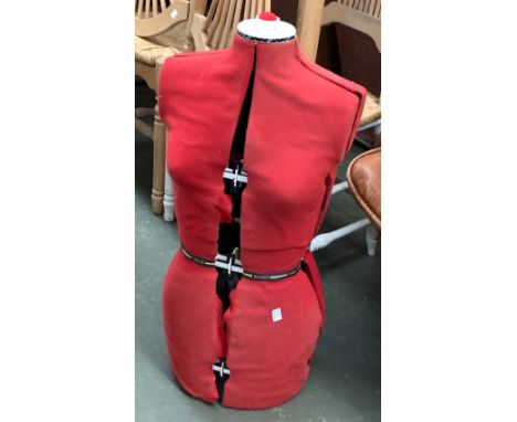 A dressmakers mannequin dummy, 75cmH 