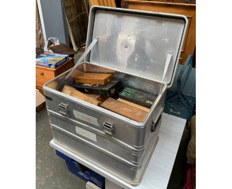 An aluminium tool chest by Betra containing a large quantity of engineers tools, to include cased gauges, turning/milling too