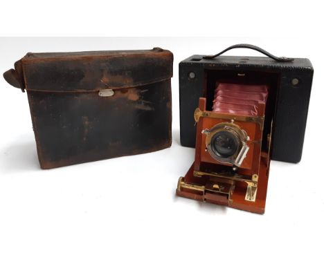 A Kodak No.4 Cartridge Camera, number 22969, in original carry case 