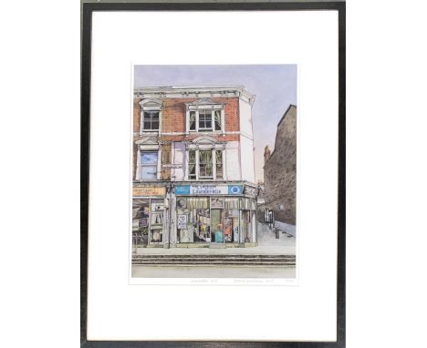 David Western, 'Lavender Hill', colour print, signed and dated 2005, numbered 4/30, 40.5x31cm 