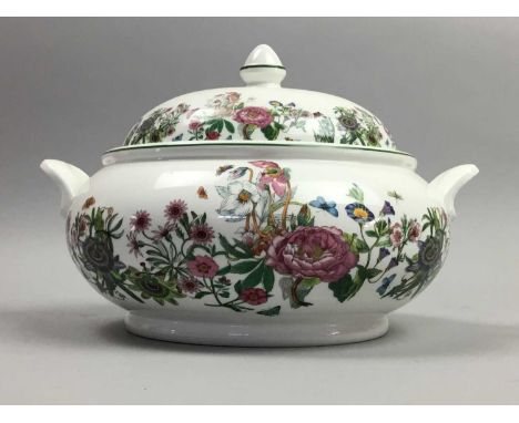 SMALL GROUP OF AMBASSADOR WARE,by Soho Pottery, comprising three tureens, dishes and platters, along with a Meakin platter, a