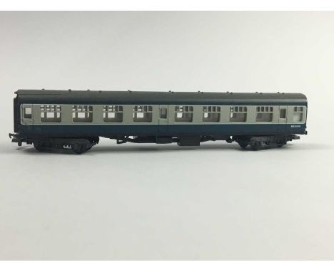 UNIMAX CENTRAL EXPRESS TRAIN SET,boxed, along with two boxed Lima wagons, two loose coaches and further mixed model railway c