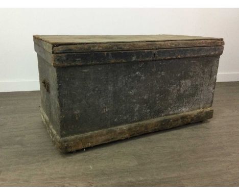 VINTAGE TOOL CHEST ALONG WITH ASSORTED TOOLS,including saws, planes and draw knives, makers including Mathieson of GlasgowCon