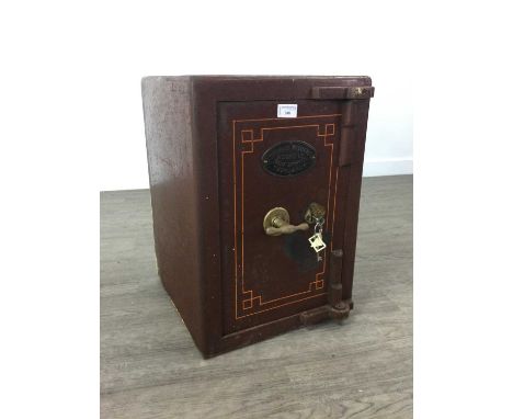 VINTAGE THOMAS WITHERS &amp; SON LTD SAFE,35cm wide, 50cm high