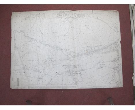 Derbyshire and Yorkshire Maps, some West Riding of Sheffield , to include Totley, Bradway, Lower Bradway, Norton and Woodseat