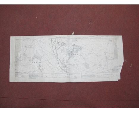 West Riding Yorkshire Maps, Rotherham Industrial Theme and Area, Greasborough, Treeton, Rother Valley, Brinsworth - some date