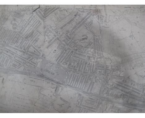West Riding Yorkshire Maps, Sheffield North, Central, Stocksbridge, Bradfield, Shiregreen, Firth Park, Attercliffe - some dat