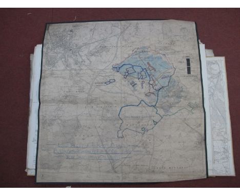 Yorkshire Maps, to include Monk Fryston, Barkisland, Wakefield, Emley, Clayton W+est, Barnby Upon Don. Hepworth, Penistone, R