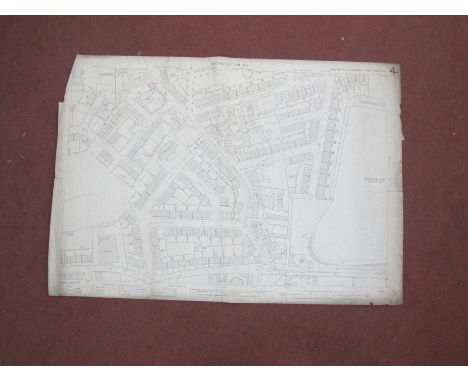 Derbyshire and Yorkshire Maps, some West Riding of Sheffield, to include Crookes, Firth Park, Neepsend, Bradfield, Upperthorp