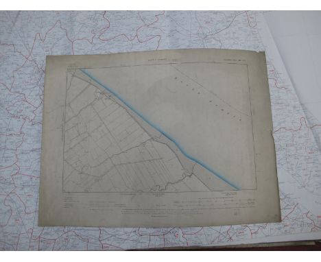 Derbyshire and Yorkshire Maps, including West Riding of Sheffield, to include Sheffield, Dewsbury and Batley, Chesterfield, M