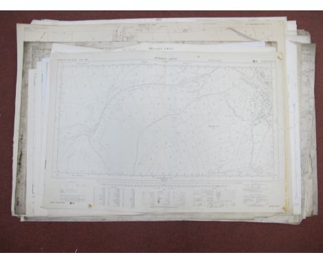 Derbyshire and Nottinghamshire Maps, to include, Calver, Hope Vallery, Thorpe Salvin, Wheatley, Worksop, Clarborough, North a