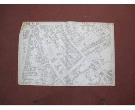West Riding Yorkshire Maps, Rotherham Industrial Theme British Steel and Area, Hooton Levitt, Maltby, Brinsworth - some dates