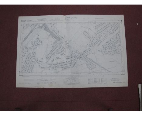 Yorkshire Maps, to include Haymarket, Stocksbridge, Dore Moor, Nether Edge, Norfolk Park, Firth Park, Hillsborough, Bradway, 