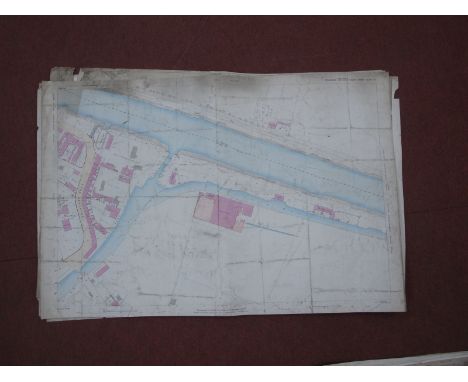 Yorkshire Maps, to include Kingston Upon Hull, Pontefract, Wakefield, Doncaster, Selby - dates noted 1890, 1892, 1902 and a q