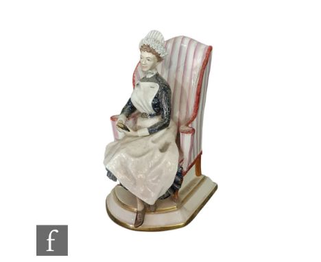 A Royal Worcester figure modelled by Ronald van Ruyckevelt, Sister Nightingale Training School St Thomas Hospital (London), p