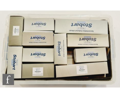 Twenty Atlas Editions World of Eddie Stobart diecast models, all 1:76 scale, boxed. (20) 