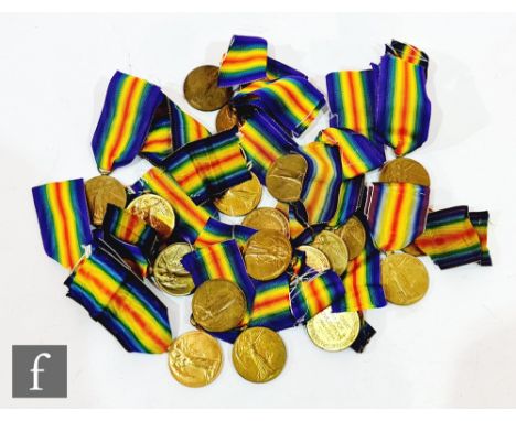 Twenty two World War One Victory medals to 76582 Pte S.Best R,A,M.C, WR-313688 A 2 cpl W.Perry R.E, T2-18140 Dvr W.R.Chapman 