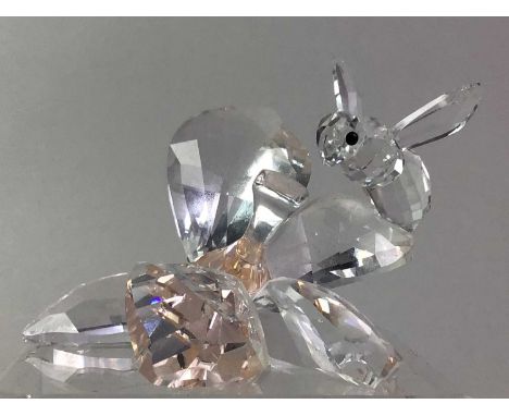 SWAROVSKI, WONDERS OF THE SEA AND OTHER FIGURES  including Eternity and a small Waterford crystal model of a dog