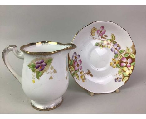 ROYAL ALBERT PART TEA SERVICE ALONG WITH ANOTHER both with floral decoration