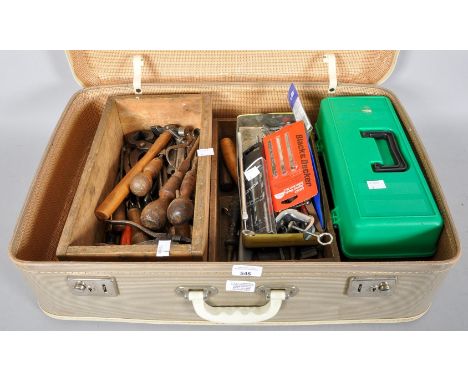 A collection of assorted hand tools