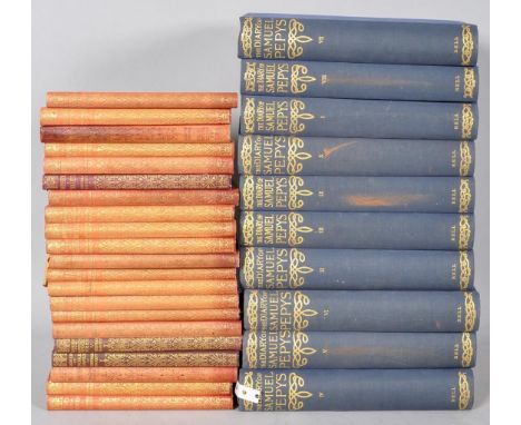 Diary of Samuel Pepys and Thomas Hardy works, 21 vols
