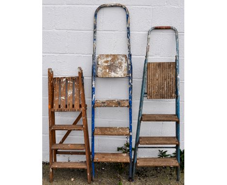Three step ladders