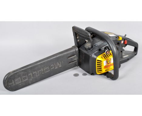 A McCulloh MacCat 839 petrol chainsaw