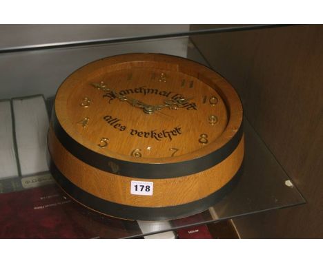 Barrel clock