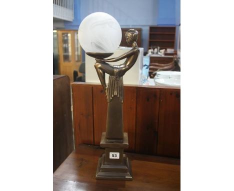 Art Deco style lamp
