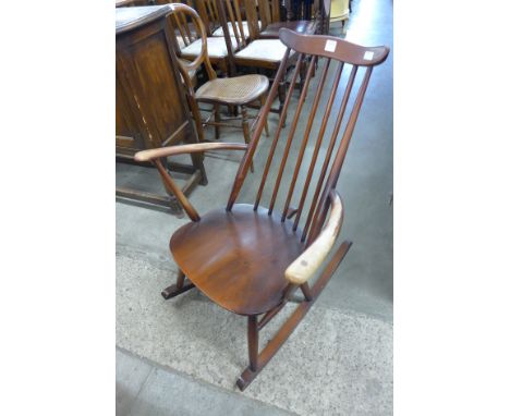 An Ercol rocking chair