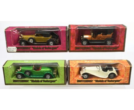 Matchbox Models of Yesteryear, a mixed boxed group of harder to find models to include, (1) Y1 SS100 - Jaguar milky white bod
