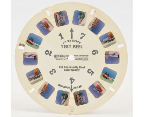 Matchbox Regular Wheels Viewmaster Film Picture Disc - Prototype developed by Tyco Toys &amp; Charlie Mack showing 14 x image