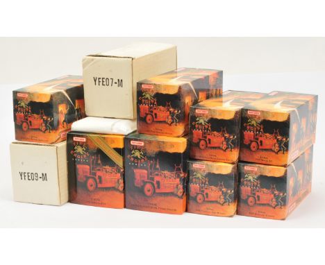 Matchbox Models of Yesteryear Fire Engine Series, a group of Special Edition models to include, YSFE01 1930 Ahrens Fox, YSFE0