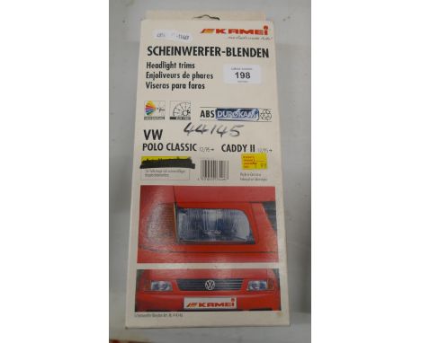 Kamei new old stock VW Polo Classic Caddy 2 headlight trims 