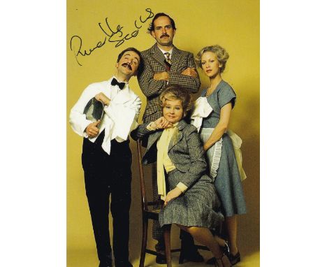 Prunella Scales, Fawlty Towers Actress, 7x5 inch Signed Photo. Good condition. All autographs come with a Certificate of Auth
