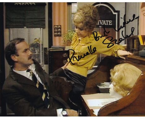 Prunella Scales, Fawlty Towers Actress, 10x8 inch Signed Photo. Good condition. All autographs come with a Certificate of Aut