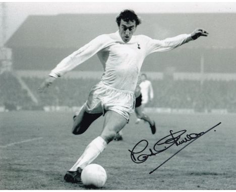 Martin Chivers, Tottenham Hotspur Legend, 10x8 inch Signed Photo. Good condition. All autographs come with a Certificate of A