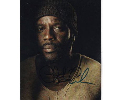 Chad Coleman, Popular American Actor, 10x8 inch Signed Photo. Good condition. All autographs come with a Certificate of Authe