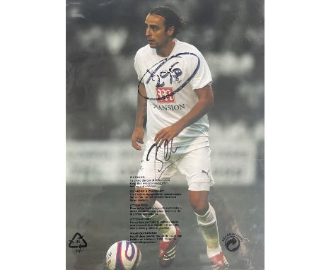 Dimitar Berbatov, Tottenham Hotspur Legend, Extra Large 16x12 Signed Photo. Good condition. All autographs come with a Certif