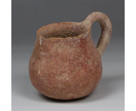 ITEM: JugletMATERIAL: PotteryCULTURE: Bronze AgePERIOD: 3500 - 2000 B.CDIMENSIONS: 70 mm x 85 mmCONDITION: Good conditionPROV