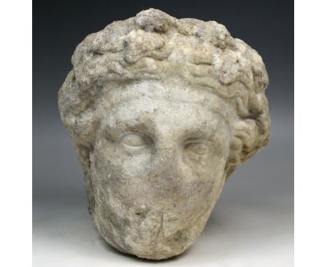 ITEM: Head of VenusMATERIAL: MarbleCULTURE: RomanPERIOD: 1st - 2nd Century A.DDIMENSIONS: 205 mm x 185 mm x 230 mmCONDITION: 