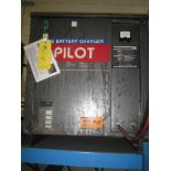 BATTERY CHARGER: Pilot # 28; 36 Volts, Model #: Unreadable; Serial #: Unreadable