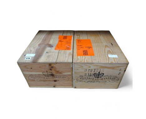 Two sealed wood cases of twelve bottles (twenty-four bottles) of 1992 Fonseca Vintage Port, in OWC's, purchased en primeur fr