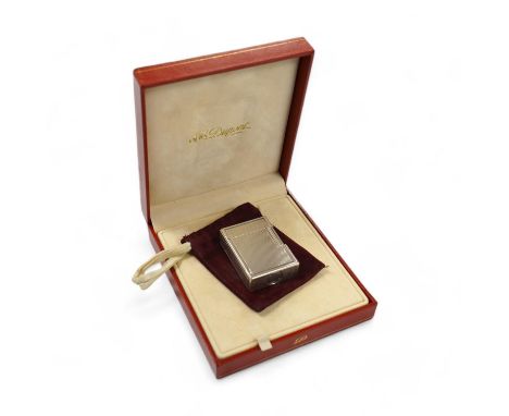 A cased Dupont lighter with instruction manual, etc. Condition - fair to good