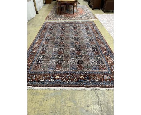 A Baktiari carpet, 364 x 242cm. Condition - good