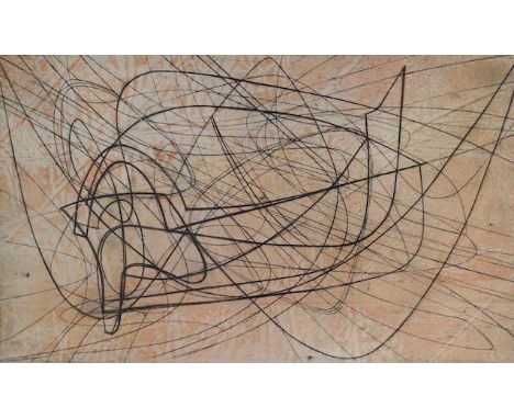 Stanley William Hayter (1901-1988), etching, ‘Boats’, signed, dated and inscribed ‘Colour Experiment’ in pencil, 27 x 42cm. C