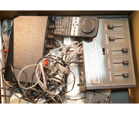 Boxed SLV-373UB video recorder and a Maplin audio mixer. P&amp;P Group 3 (£25+VAT for the first lot and £5+VAT for subsequent