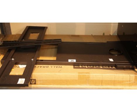 Mont Wright modern TV wall bracket. This lot is not available for in-house P&amp;P. 